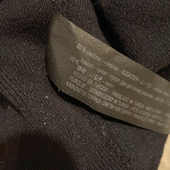 Zara Knit Black Tank Top Small Women’s - Picture 8 of 8